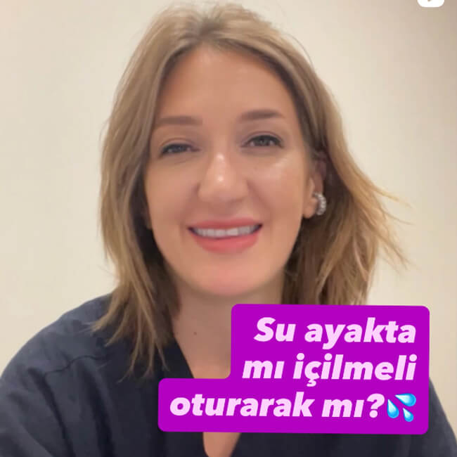Suyu ayakta mı içmeli? Yoksa oturarak mı?