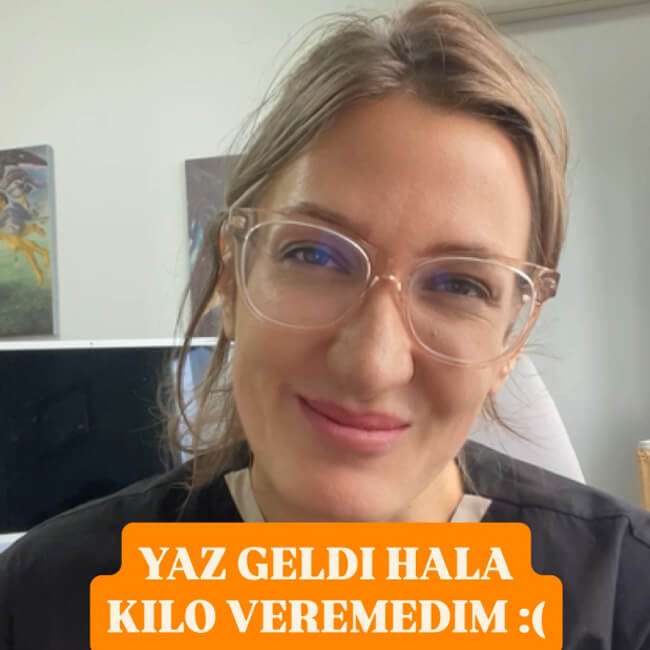 Yaz geldi ama kilo hala gitmedi mi?