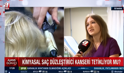 A Haber – Kimyasal saç düzleştirici kanser riskini artırıyor mu?
